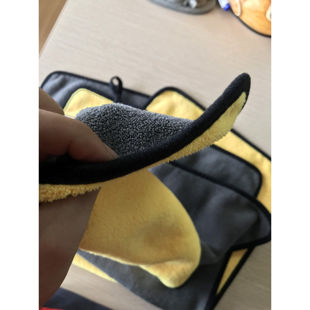 ZACVIN Microfiber Cloth - 340 GSM ! Thick Lint & Streak-Free Multipurpose Cloths - 2 pcs