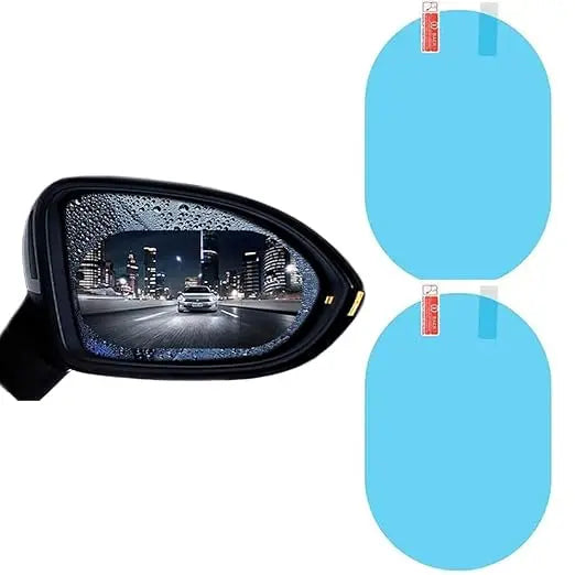 COMBO PACK OF 4 Car Push Start Stop Joystick |Microfiber Cloth 2pcs | Car Glass Cleaner Liquid Tablets 10 Pcs |Waterproof Mirror Window Clear Sticker