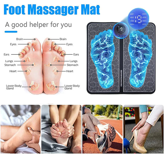ZACVIN Electric Foot Massager Pad
