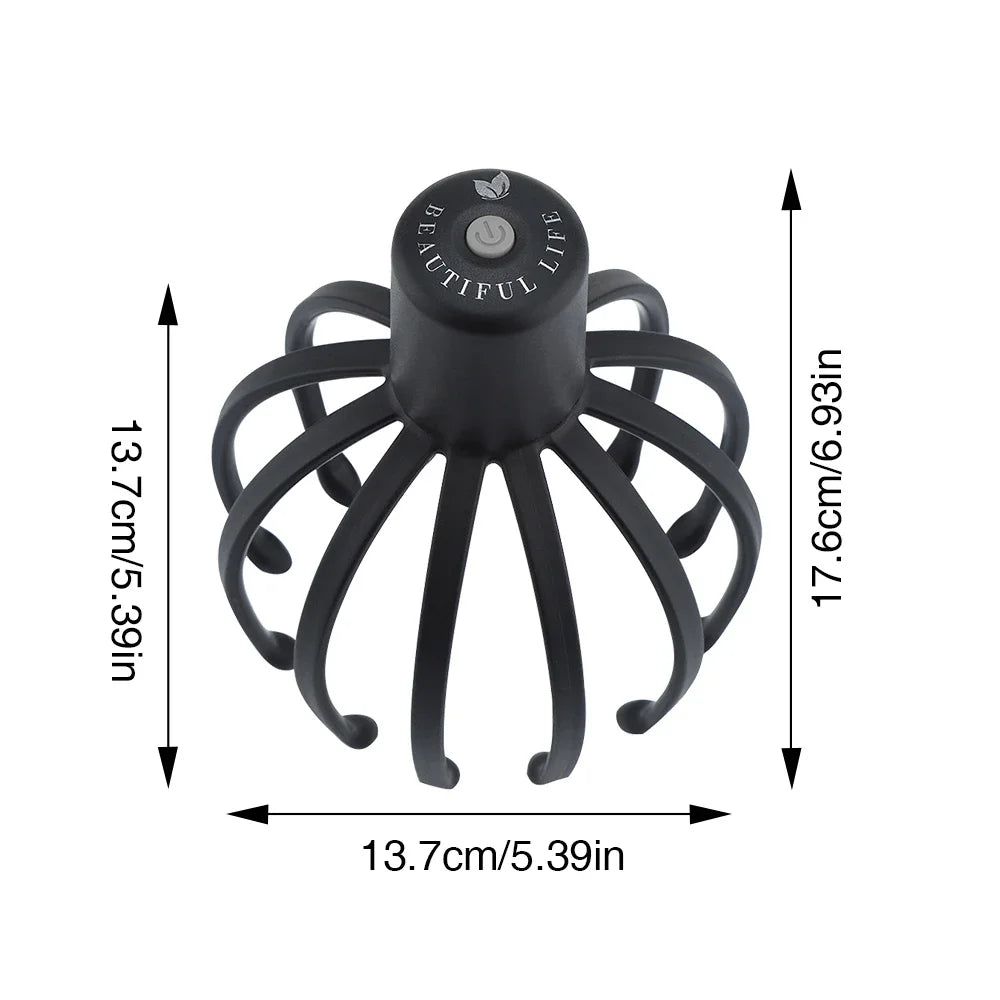 ZACVIN Electric Octopus Scalp Massager For Head
