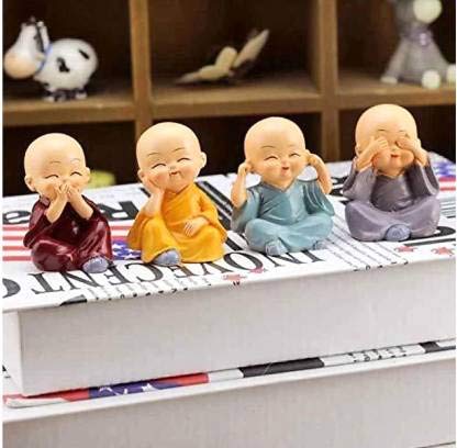 ZACVIN  Baby Monk Buddha Showpiece Car Dashborad