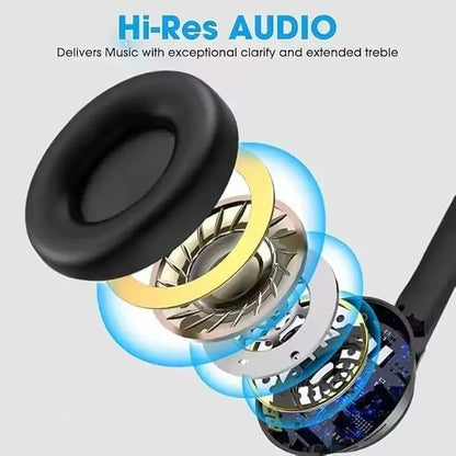 ZACVIN 2025 Launch Wireless Bluetooth Ear Buds with 60H Playtime, 4 Mics Clear Calling, 45ms Low Latency, Rich Bass Driver,