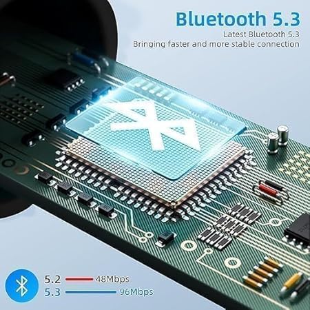 ZACVIN 2025 Launch Wireless Bluetooth Ear Buds with 60H Playtime, 4 Mics Clear Calling, 45ms Low Latency, Rich Bass Driver,