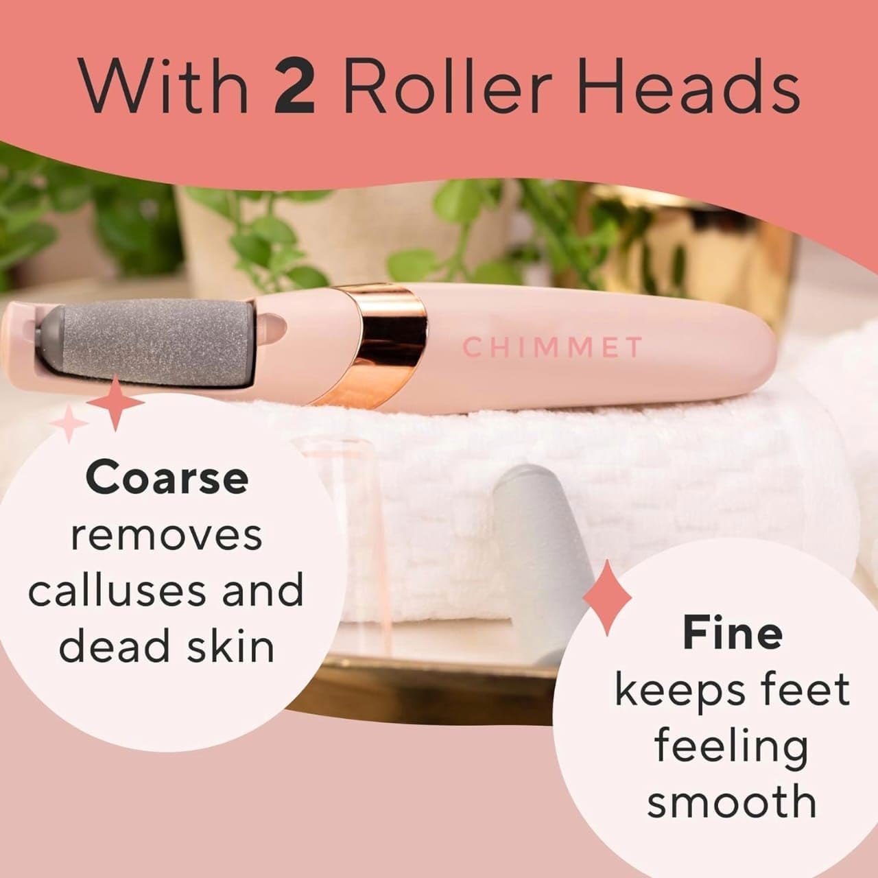 ZACVIN Pedicure Machine with Dead Skin Roller