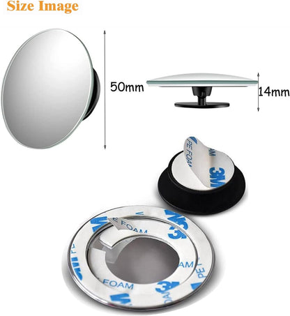 ZACVIN Blind Spot Mirrors For Cars -Auto  Accessories- Universal (pack of 2)
