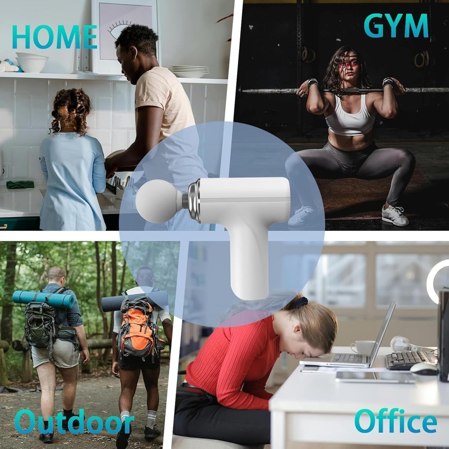 ZACVIN Massage Machine for Body Pain – Mini Massage Gun