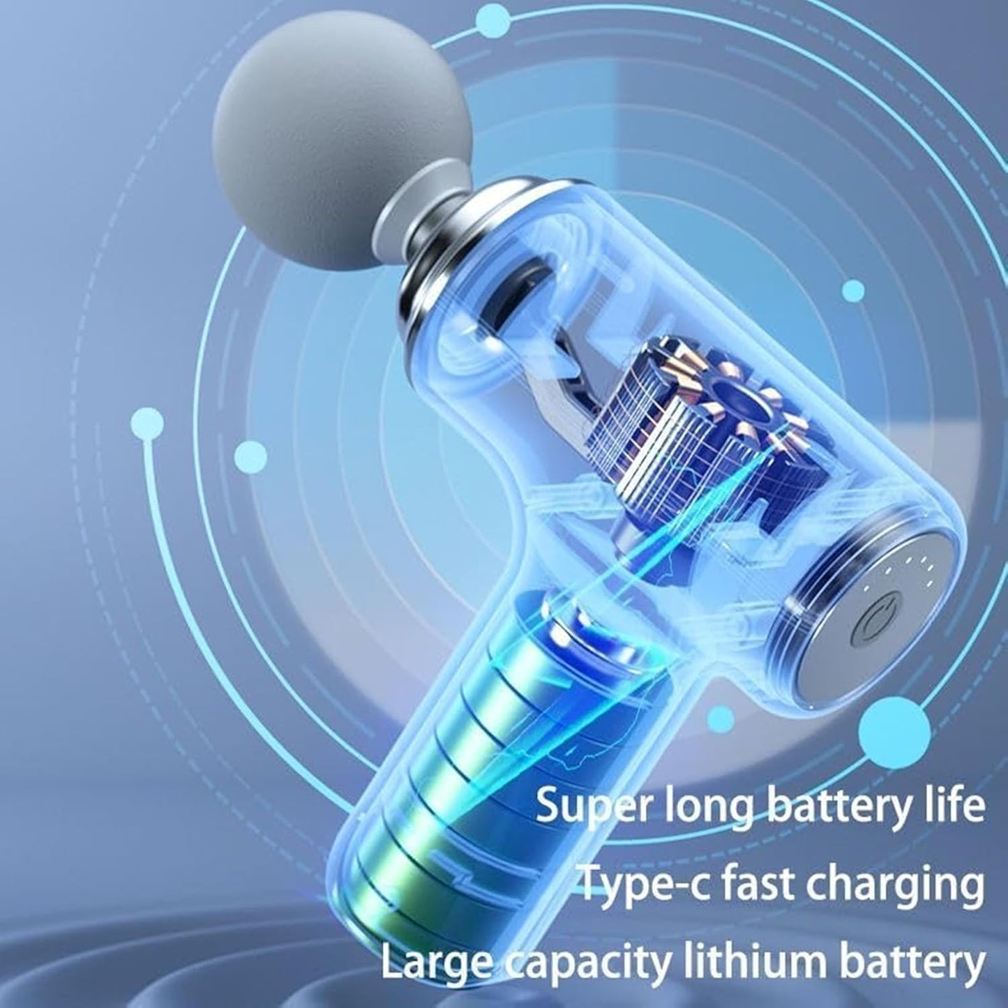 ZACVIN Massage Machine for Body Pain – Mini Massage Gun