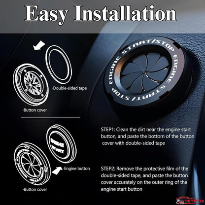 ZACVIN Car Start Button Stop Cover for All Cars