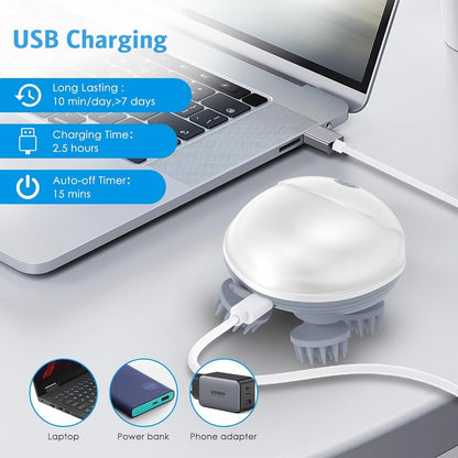 ZACVIN Electric Head,Scalp Massager