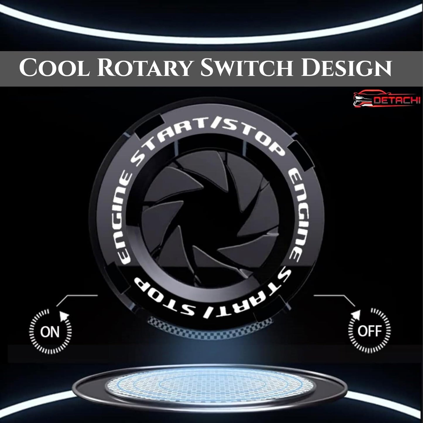 ZACVIN Car Start Button Stop Cover for All Cars