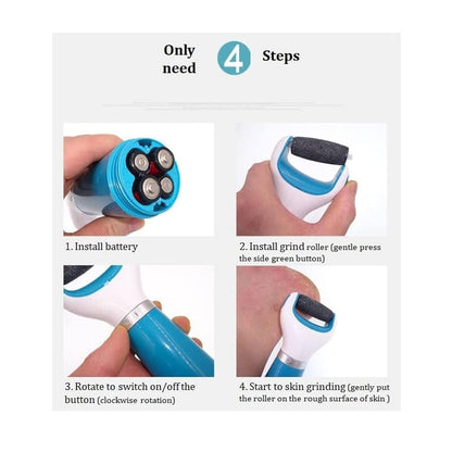 ZACVIN Foot Scrubber for Dead Skin Filer