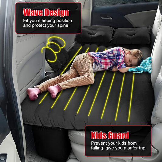 ZACVIN Car Inflatable Bed with Pump & 2 Air Pillow