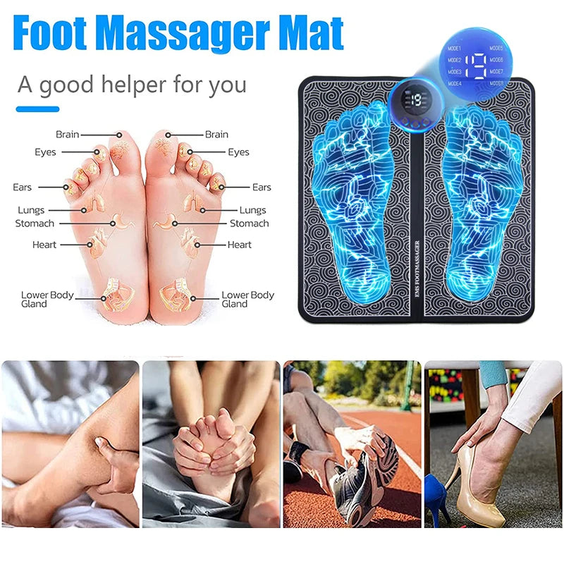 ZACVIN Electric Foot Massager Pad